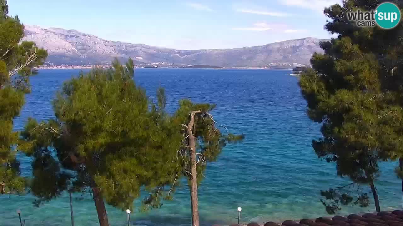 Lumbarda Resort camera en vivo Korčula