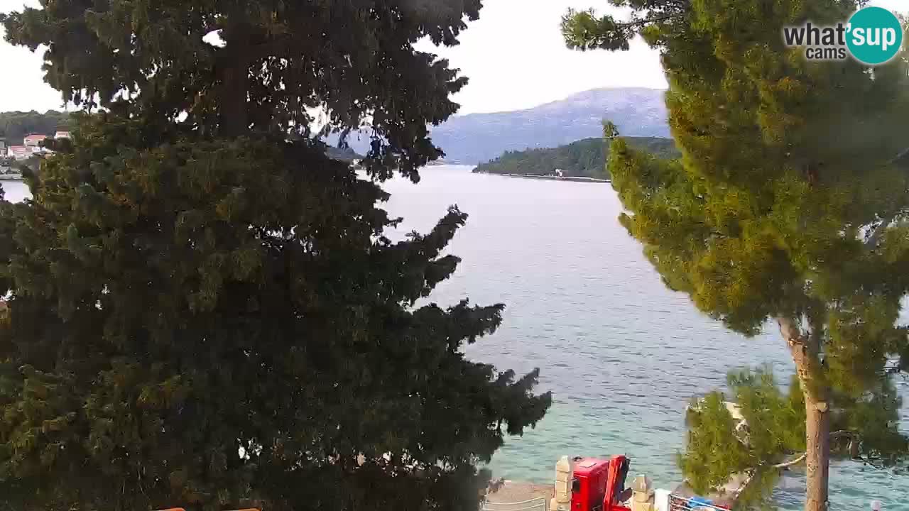 Lumbarda Resort live cam Curzola