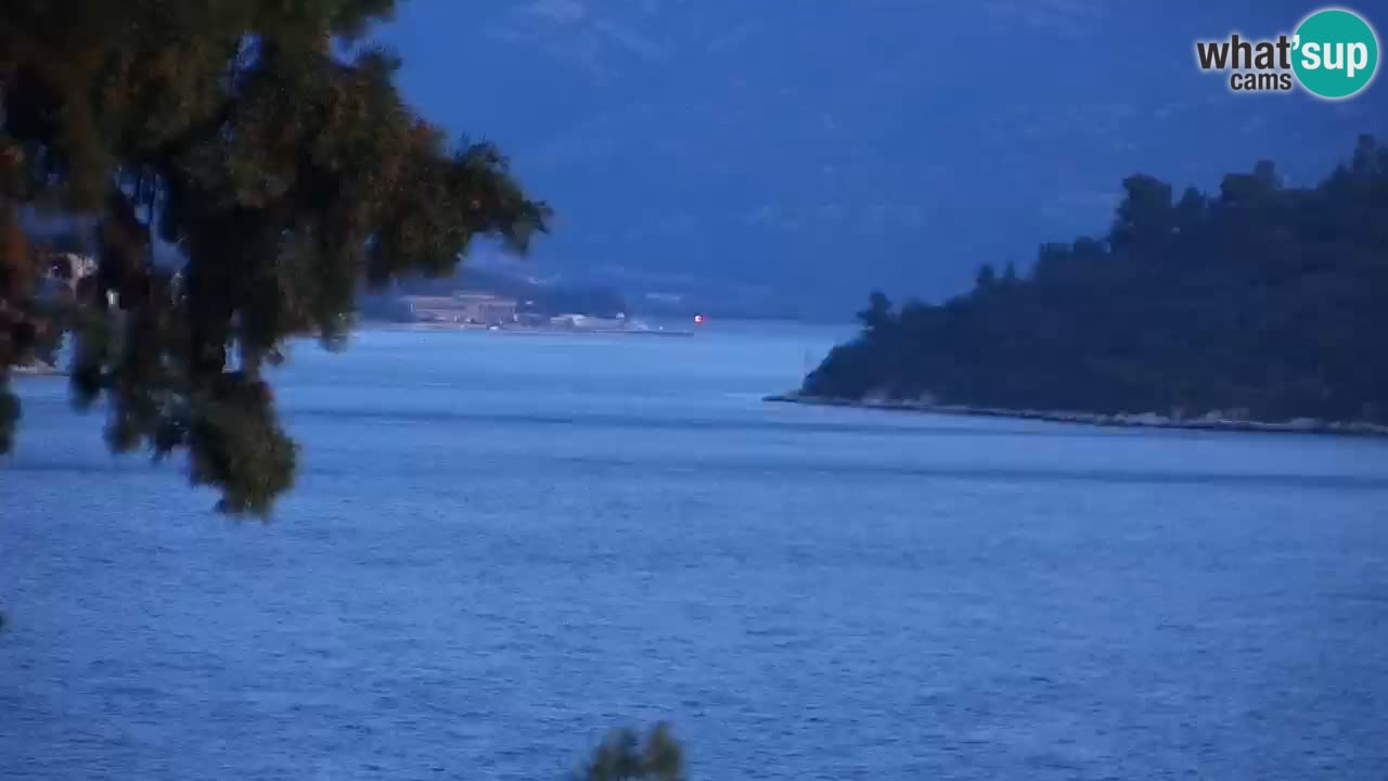 Lumbarda resort Web Kamera Korčula