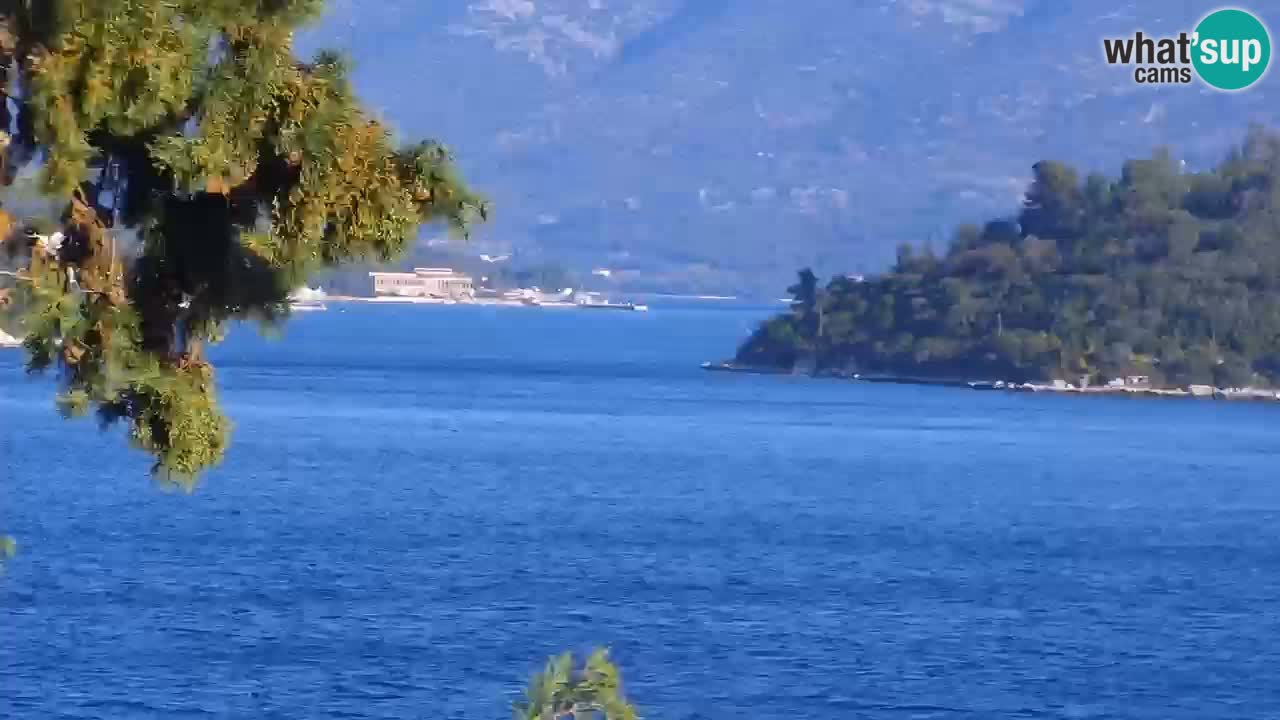 Lumbarda Resort live cam Curzola