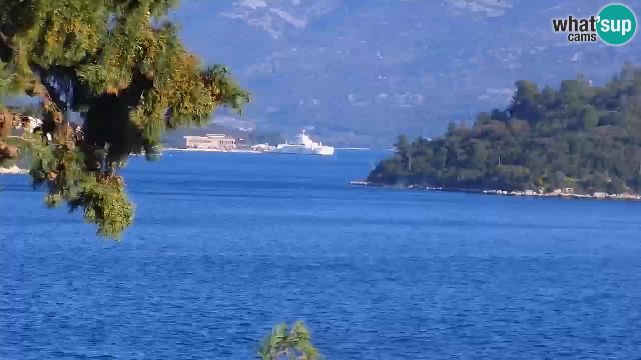 Lumbarda resort Web Kamera Korčula