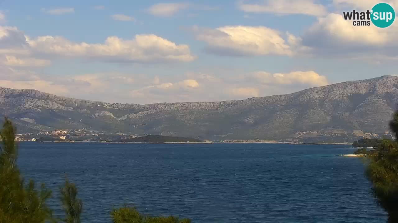 Lumbarda Resort live cam Curzola