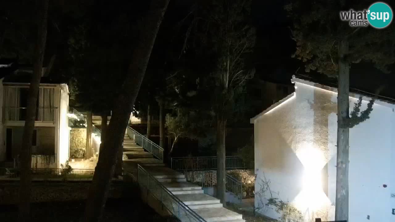 Lumbarda resort Spletna kamera Korčula
