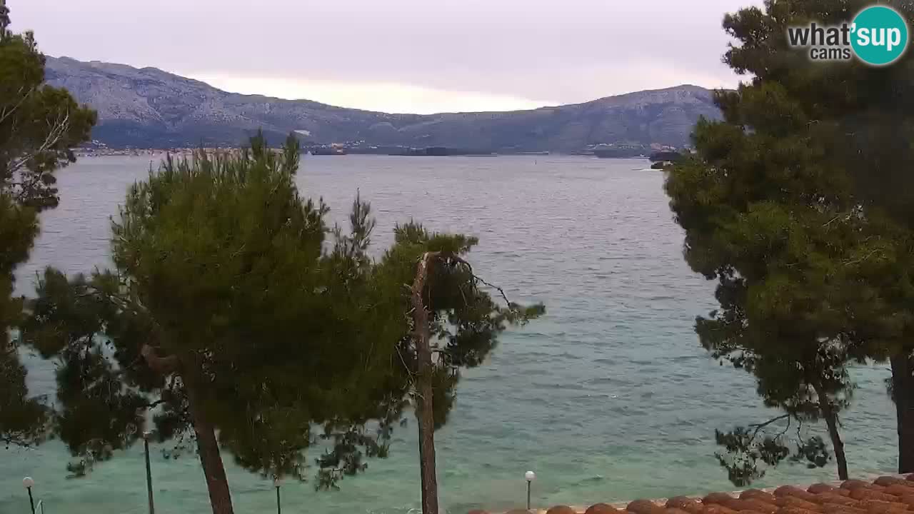 Lumbarda resort Webcam Korčula