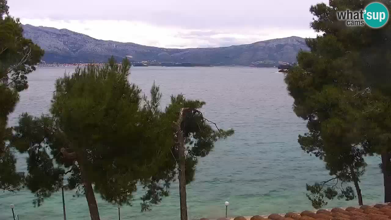 Lumbarda resort – livecam Korčula