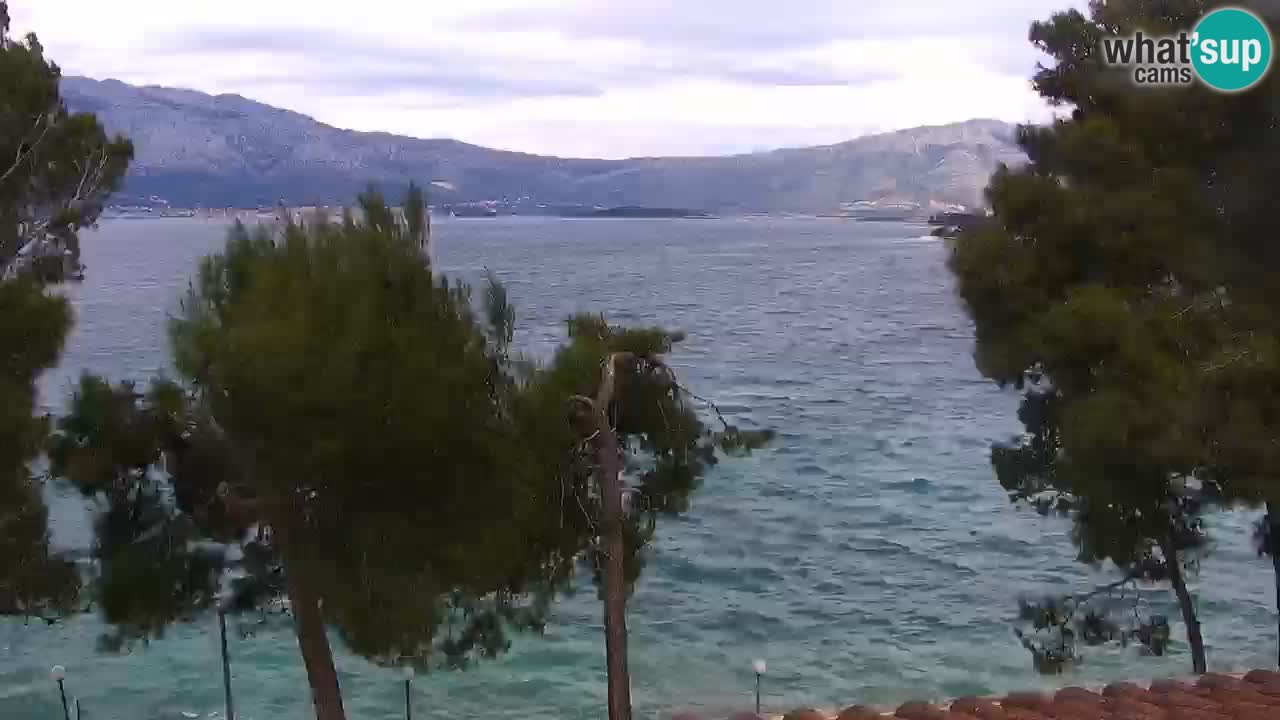 Lumbarda resort Webcam Korčula