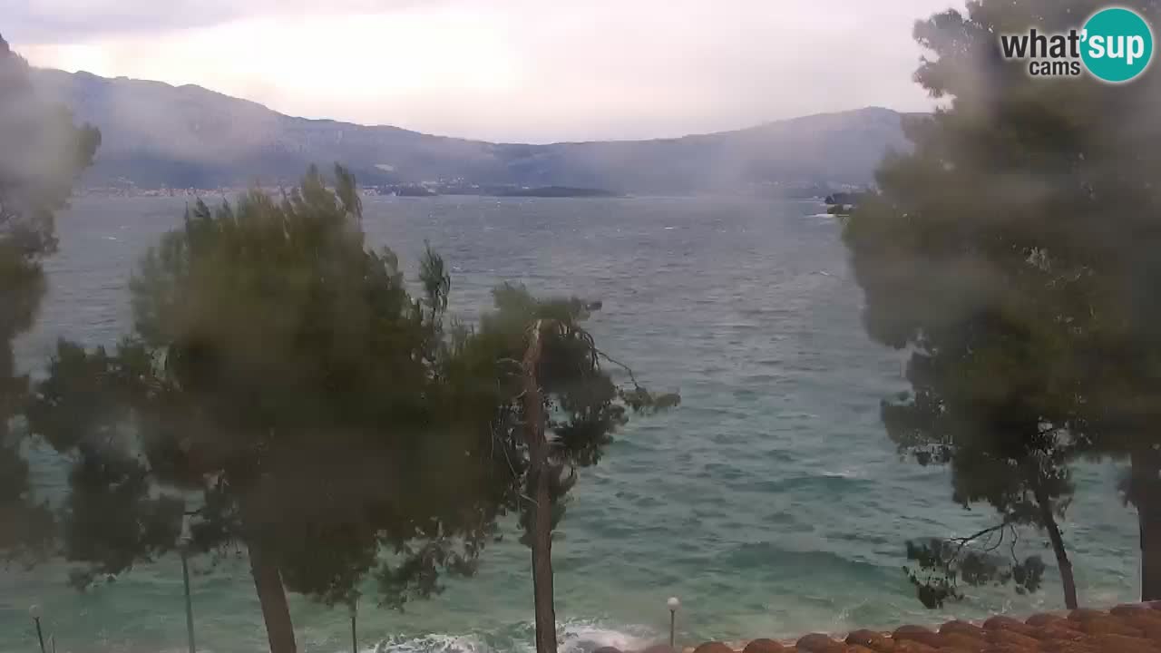 Lumbarda resort – livecam Korčula
