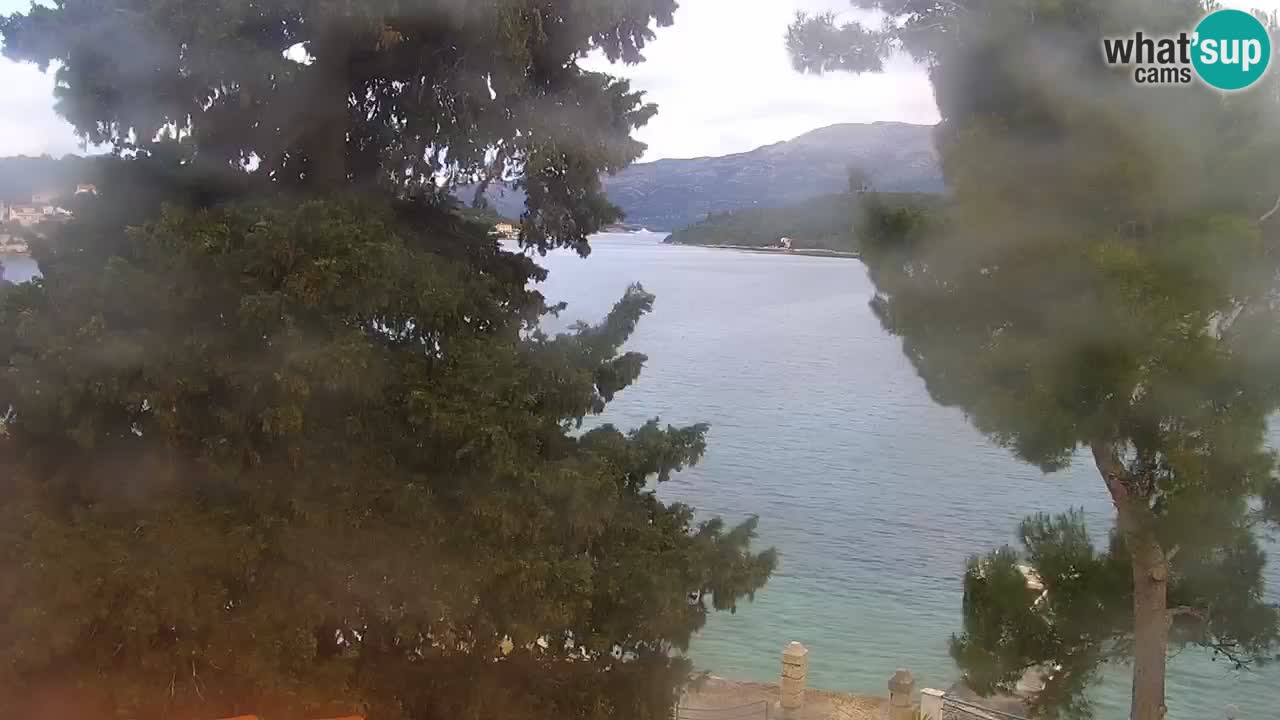 Lumbarda resort Webcam Korčula