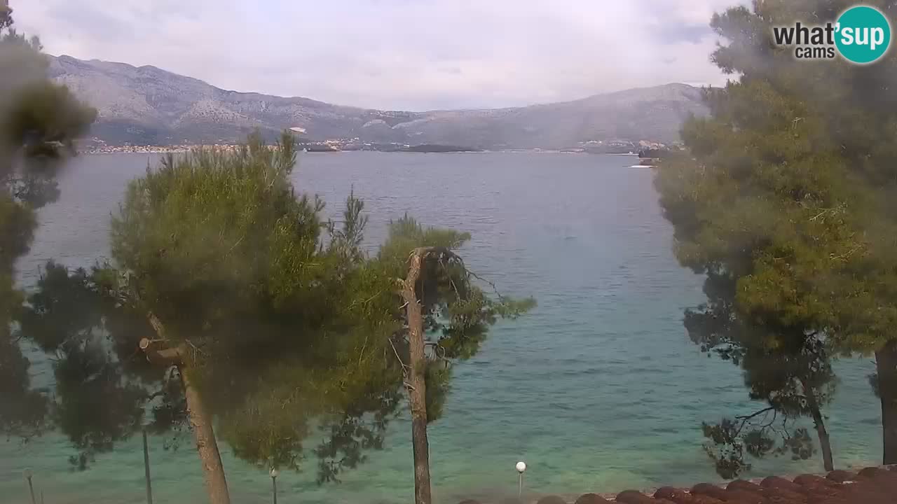 Lumbarda resort Webcam Korčula