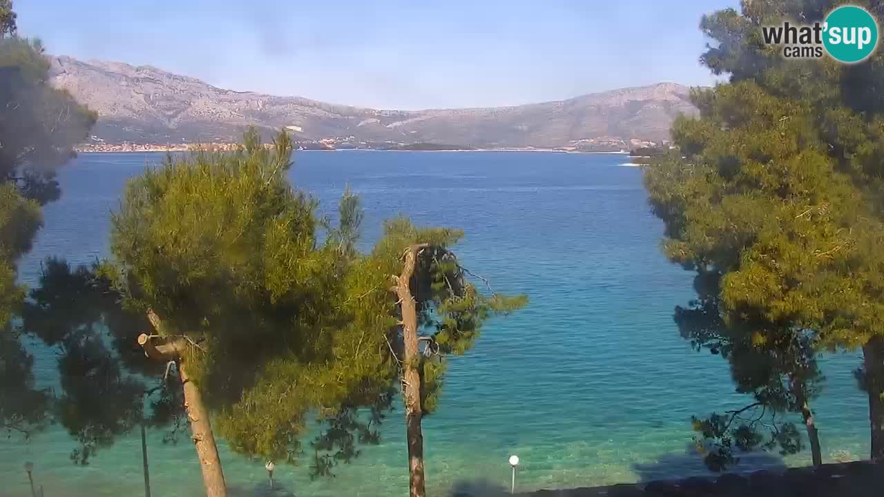 Lumbarda resort Webcam Korčula