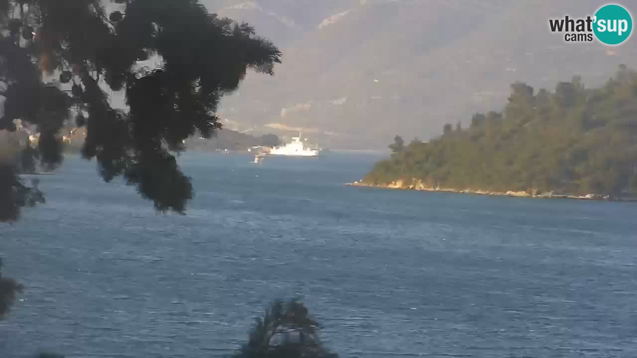 Lumbarda resort Web Kamera Korčula