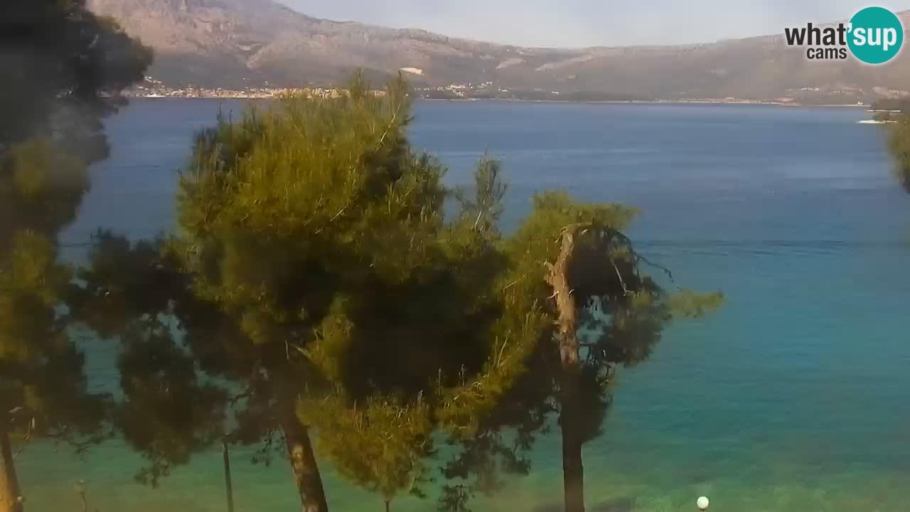 Lumbarda resort – livecam Korčula