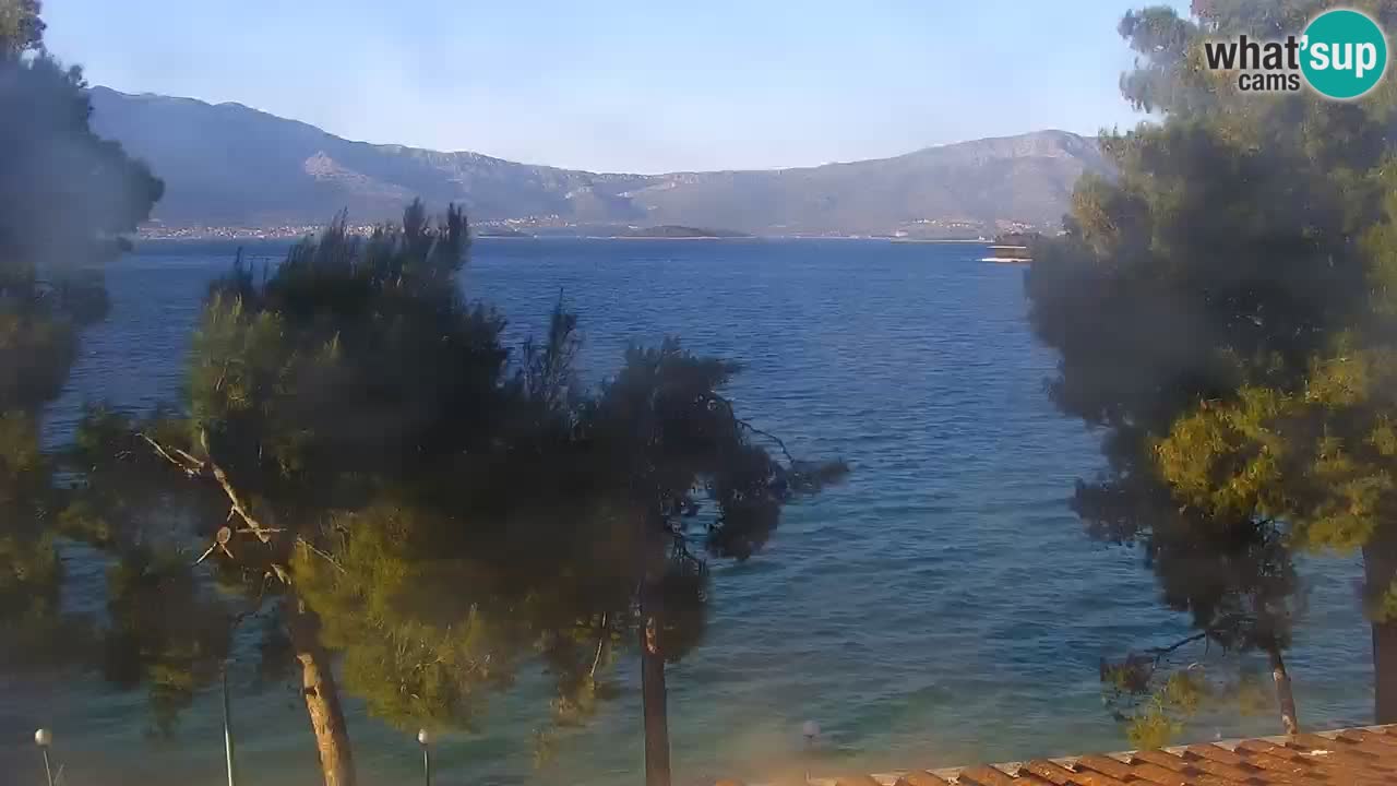 Lumbarda resort – livecam Korčula