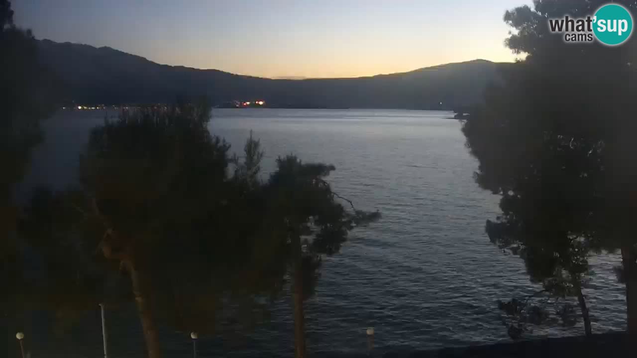 Lumbarda resort Spletna kamera Korčula