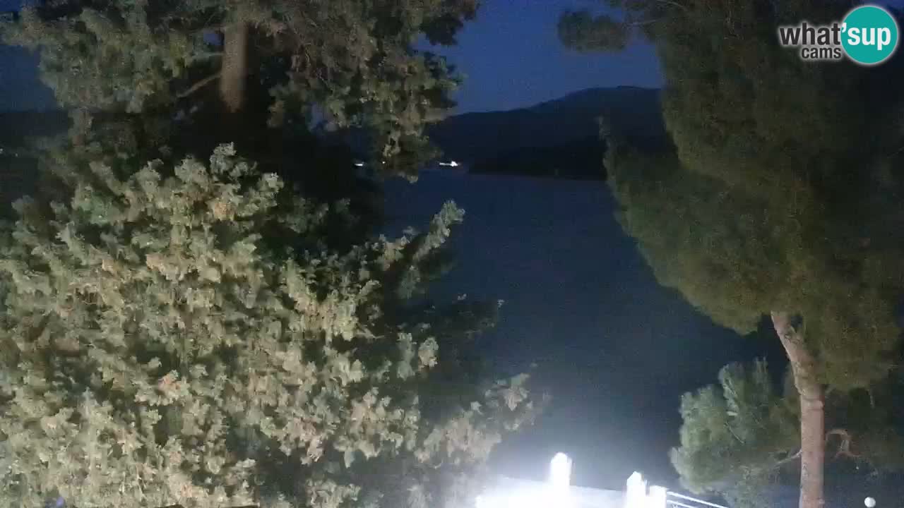 Lumbarda resort Web Kamera Korčula