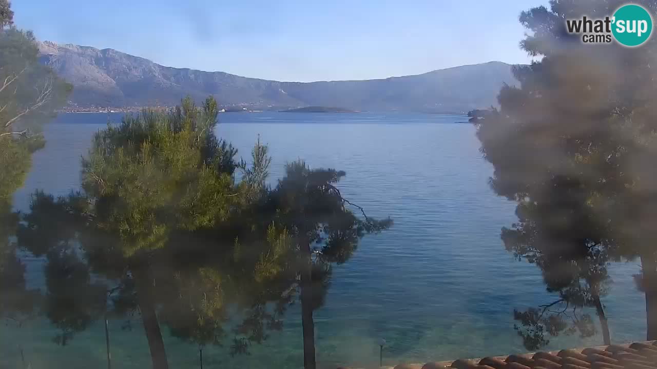 Lumbarda Resort camera en vivo Korčula