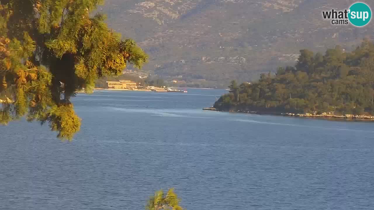 Lumbarda resort – livecam Korčula