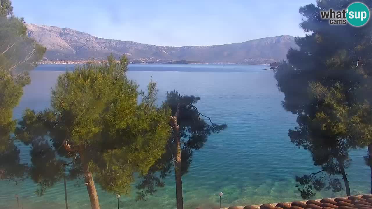 Lumbarda Resort camera en vivo Korčula