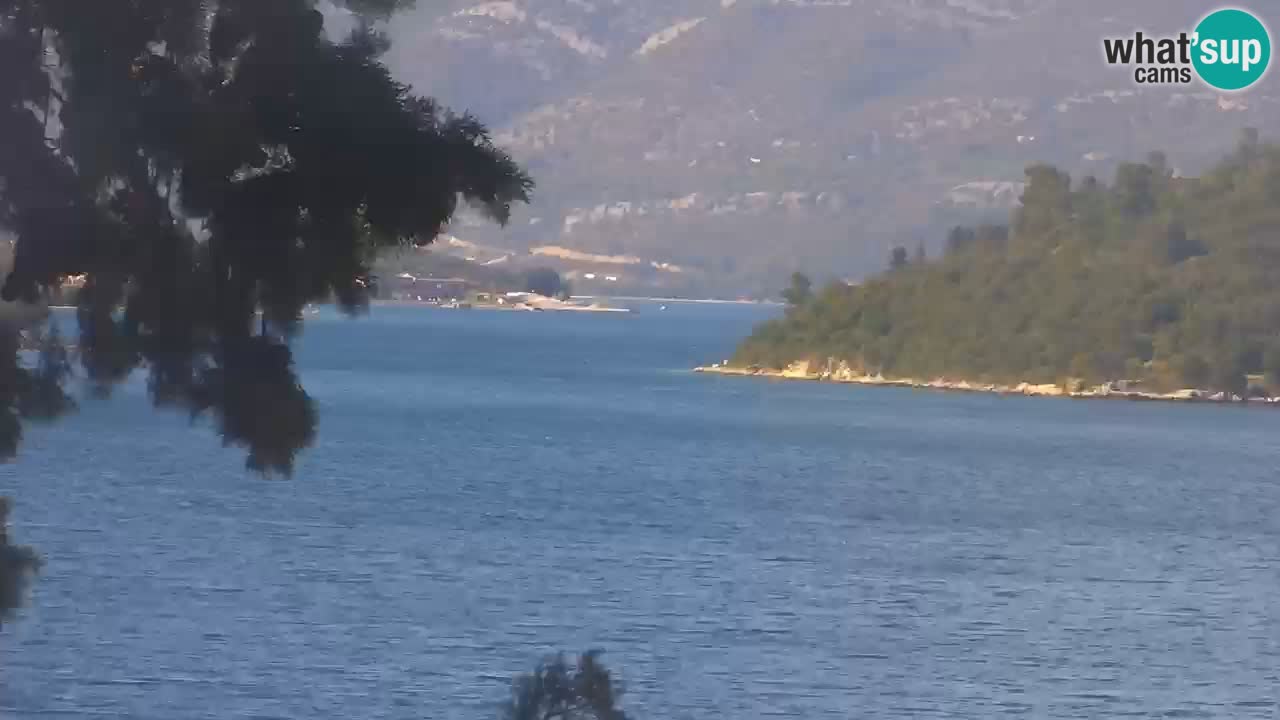 Lumbarda Resort live cam Curzola