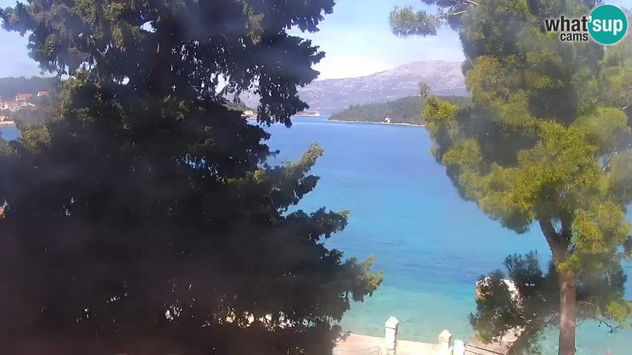 Lumbarda resort – livecam Korčula