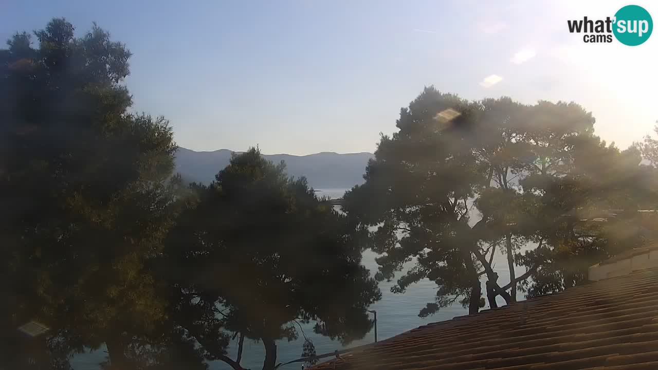 Lumbarda resort – livecam Korčula