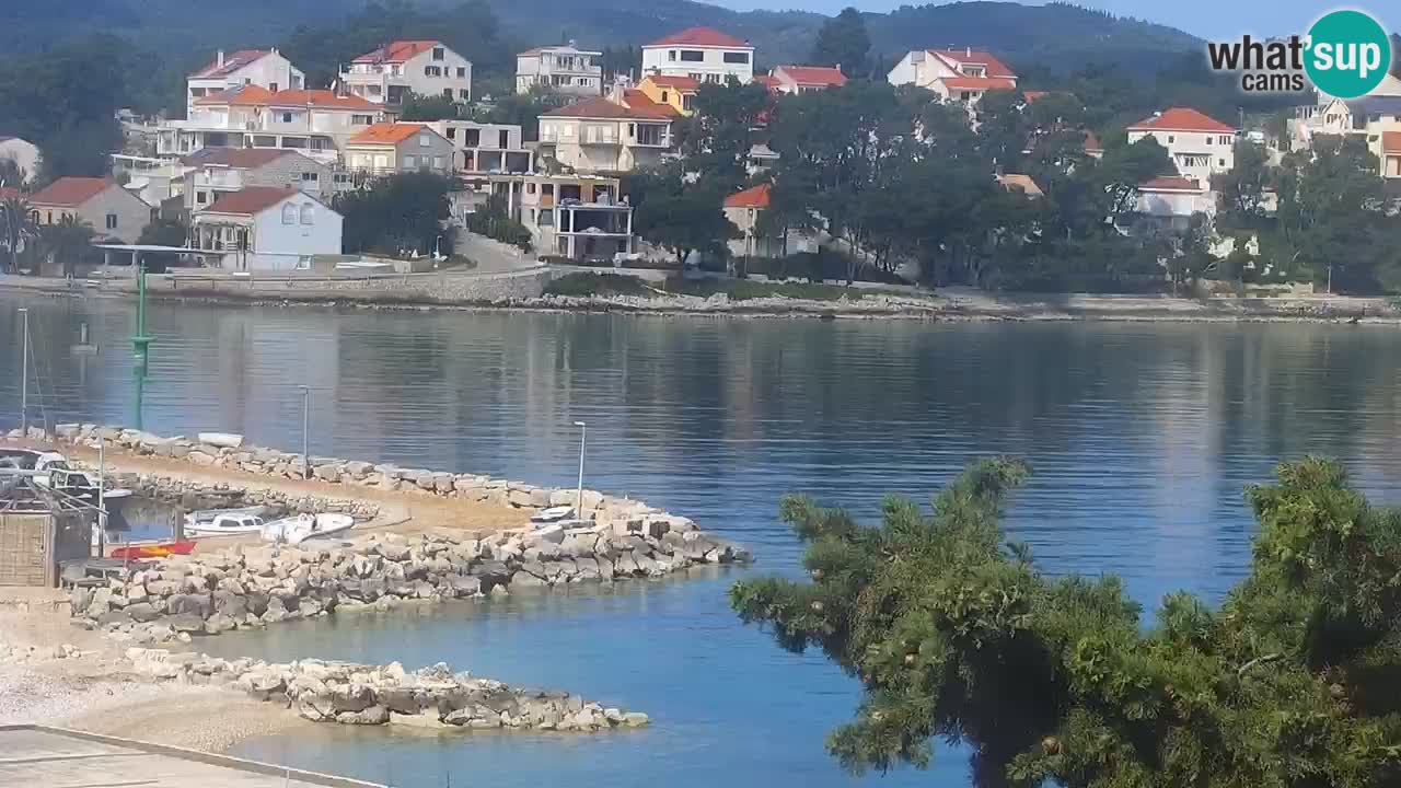 Lumbarda resort Spletna kamera Korčula