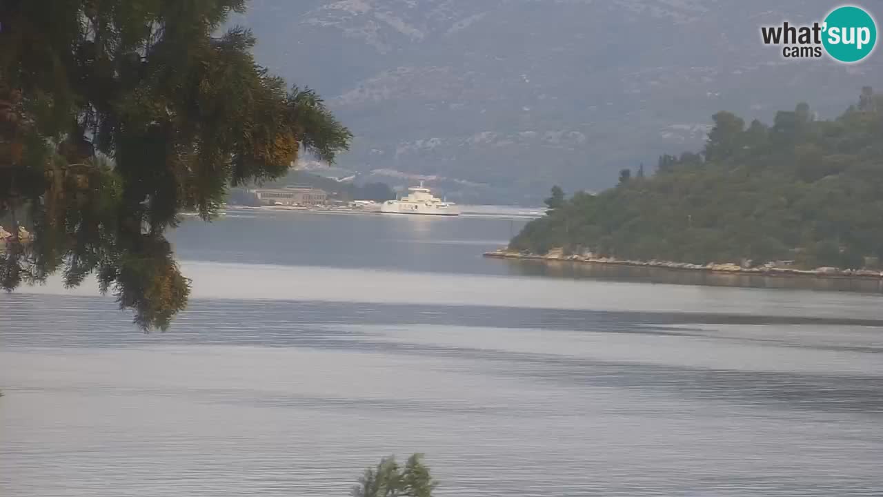 Lumbarda resort Webcam Korčula