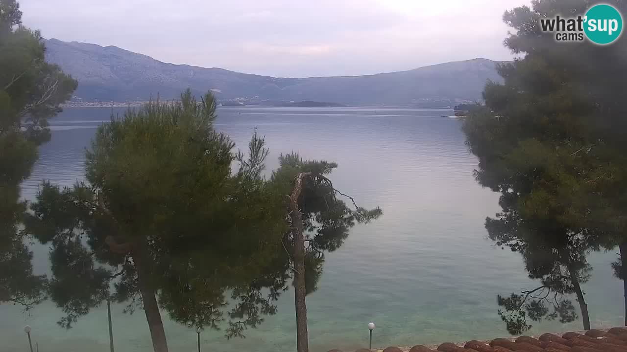 Lumbarda resort Webcam Korčula