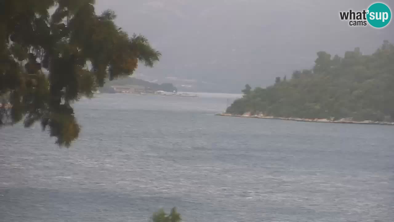 Lumbarda resort Web Kamera Korčula