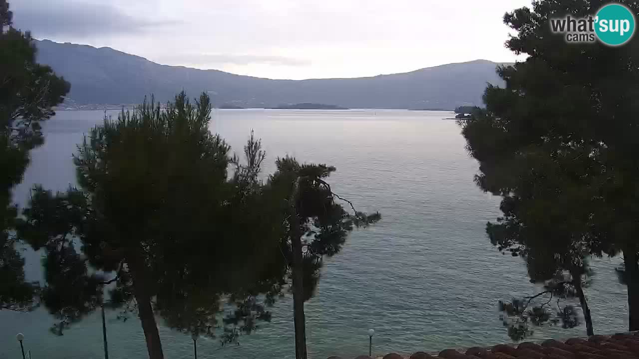 Lumbarda resort Web Kamera Korčula