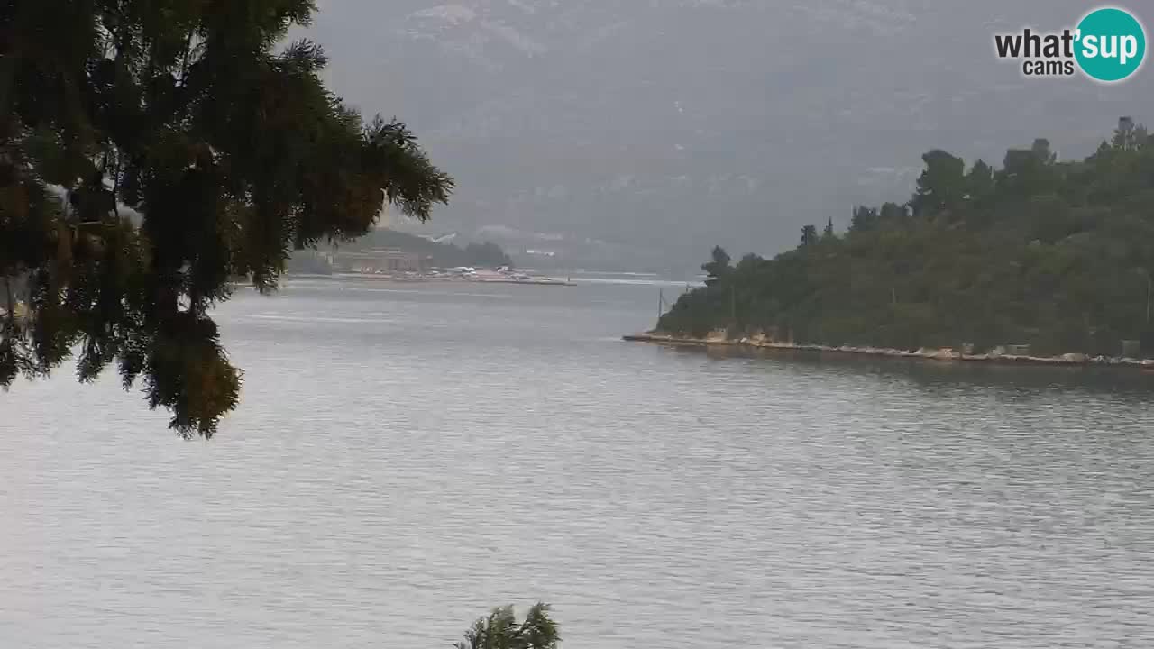 Lumbarda resort Webcam Korčula