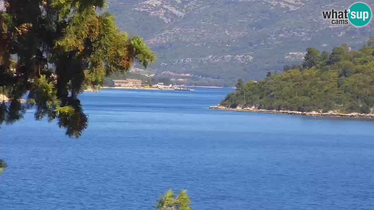 Lumbarda resort Web Kamera Korčula