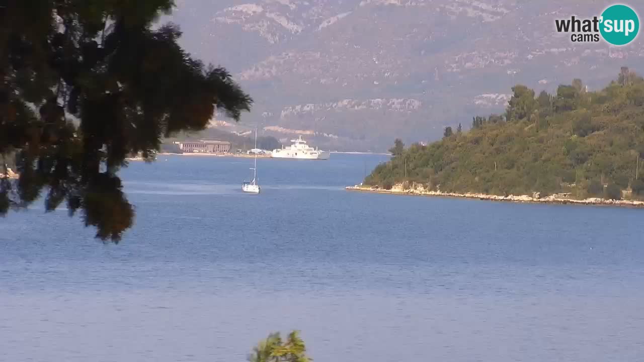 Lumbarda resort Webcam Korčula