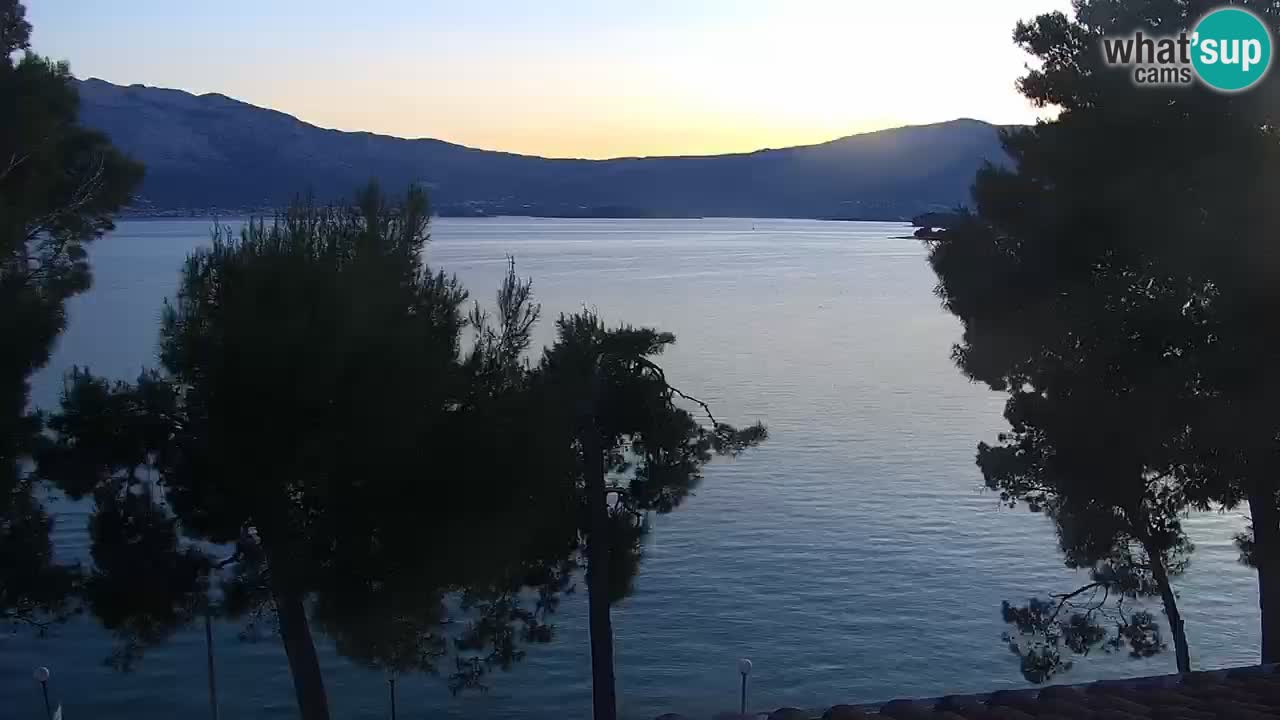 Lumbarda resort Web Kamera Korčula