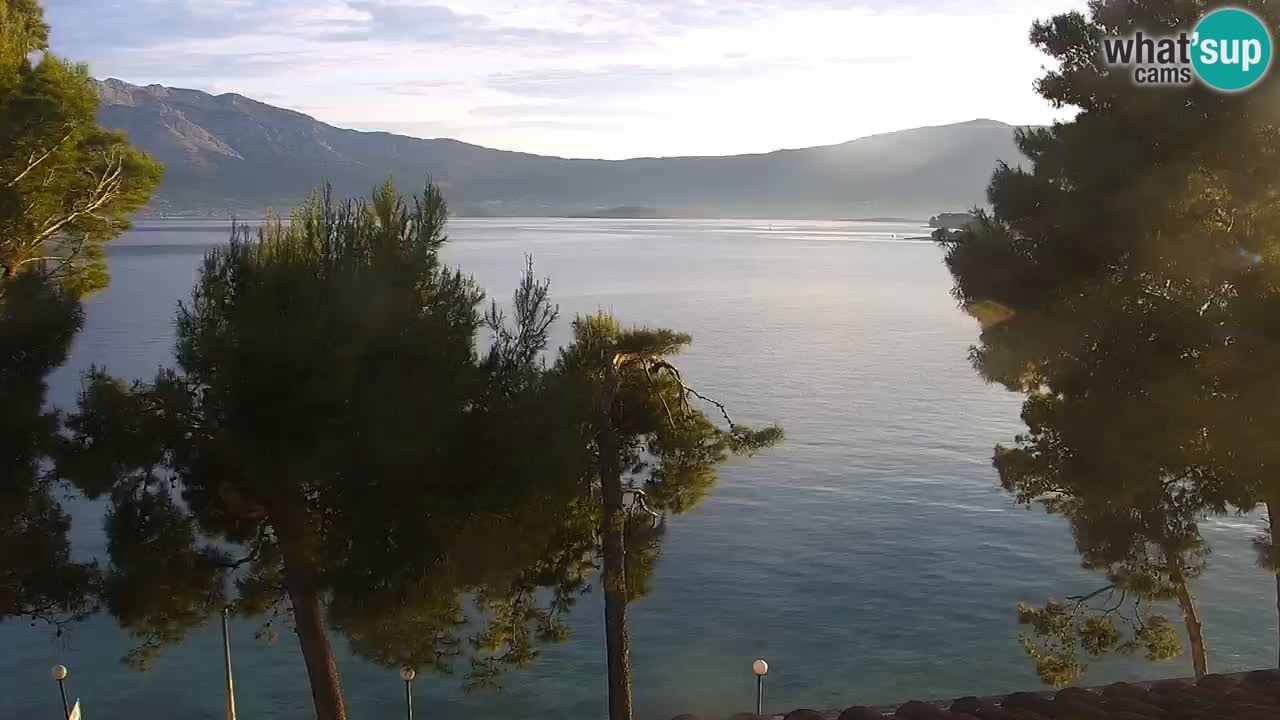 Lumbarda Resort camera en vivo Korčula