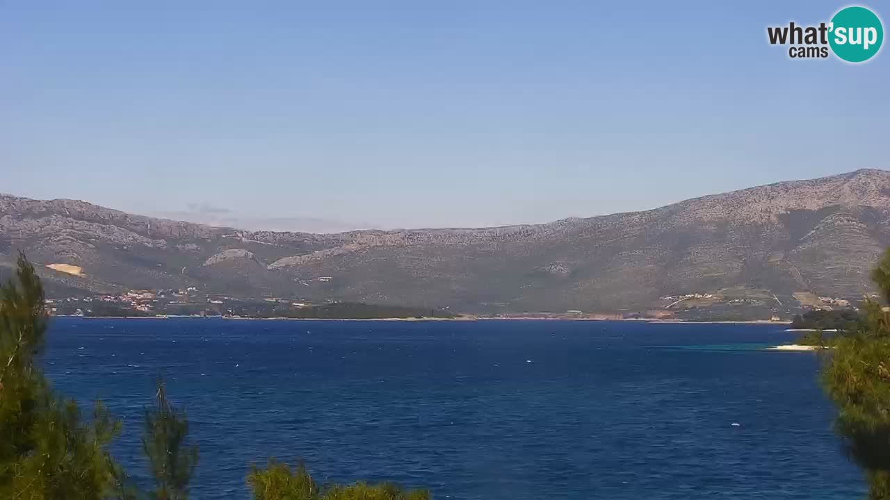 Lumbarda resort Webcam Korčula
