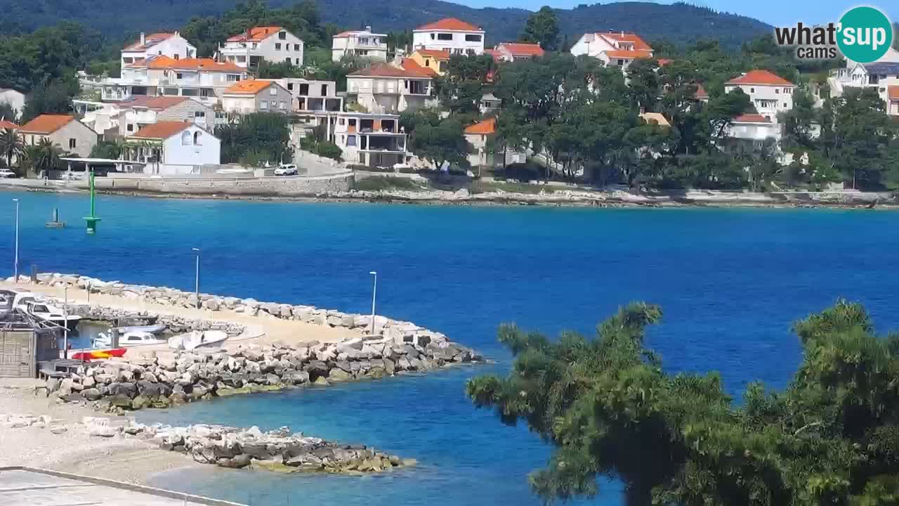 Lumbarda resort Web Kamera Korčula