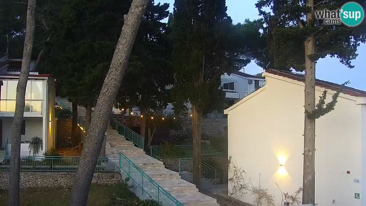 Lumbarda resort Spletna kamera Korčula