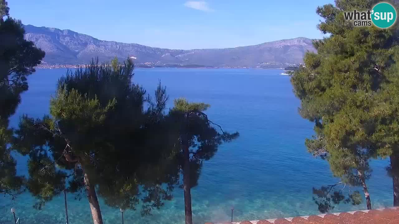 Lumbarda Resort webcam Kurzel