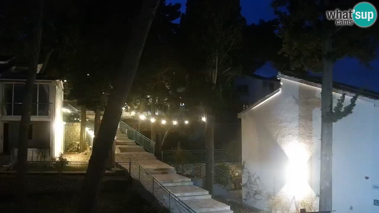 Lumbarda resort Web Kamera Korčula