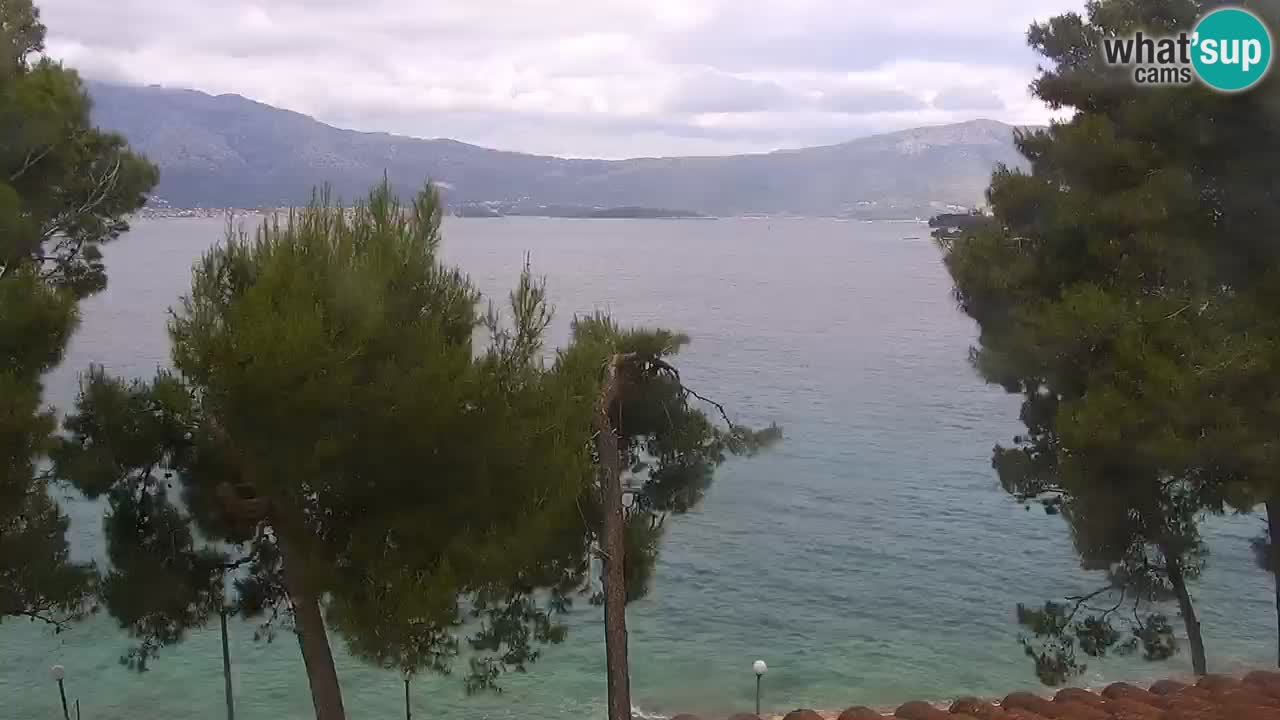 Lumbarda resort Webcam Korčula