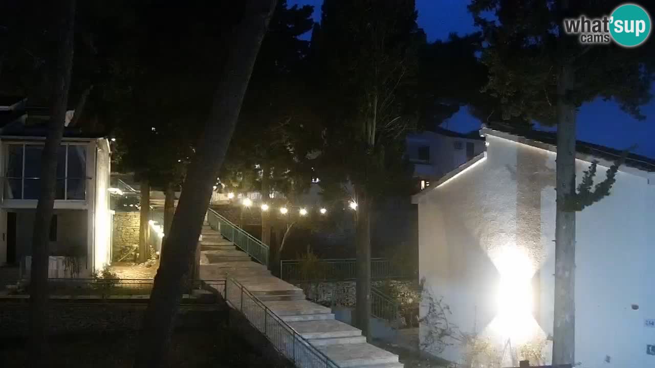 Lumbarda resort Spletna kamera Korčula