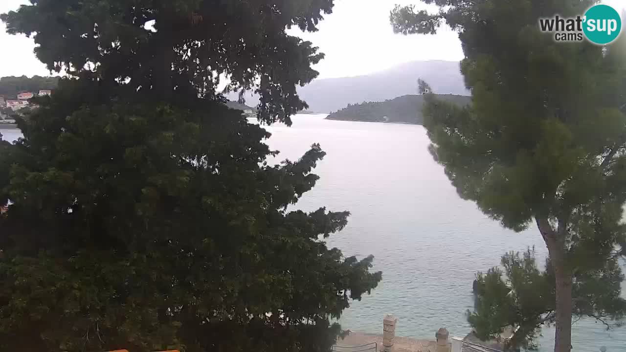 Lumbarda resort Spletna kamera Korčula