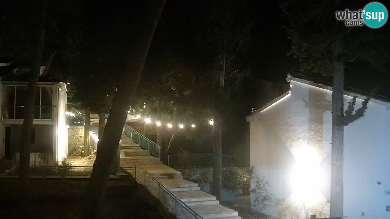Lumbarda resort Web Kamera Korčula