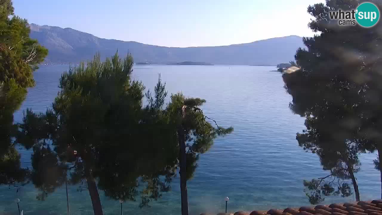Lumbarda resort Web Kamera Korčula