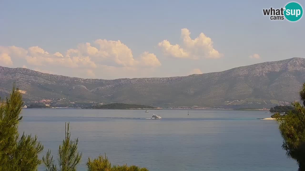 Lumbarda Resort camera en vivo Korčula
