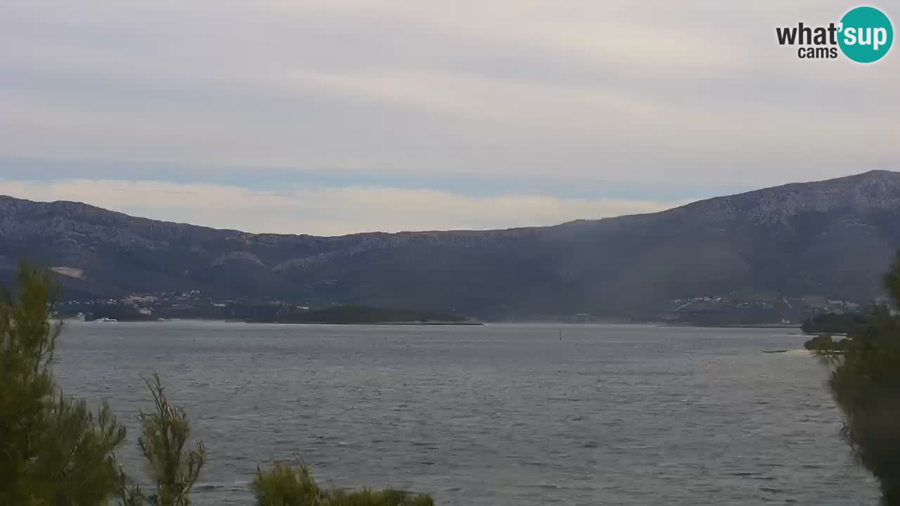 Lumbarda resort Webcam Korčula