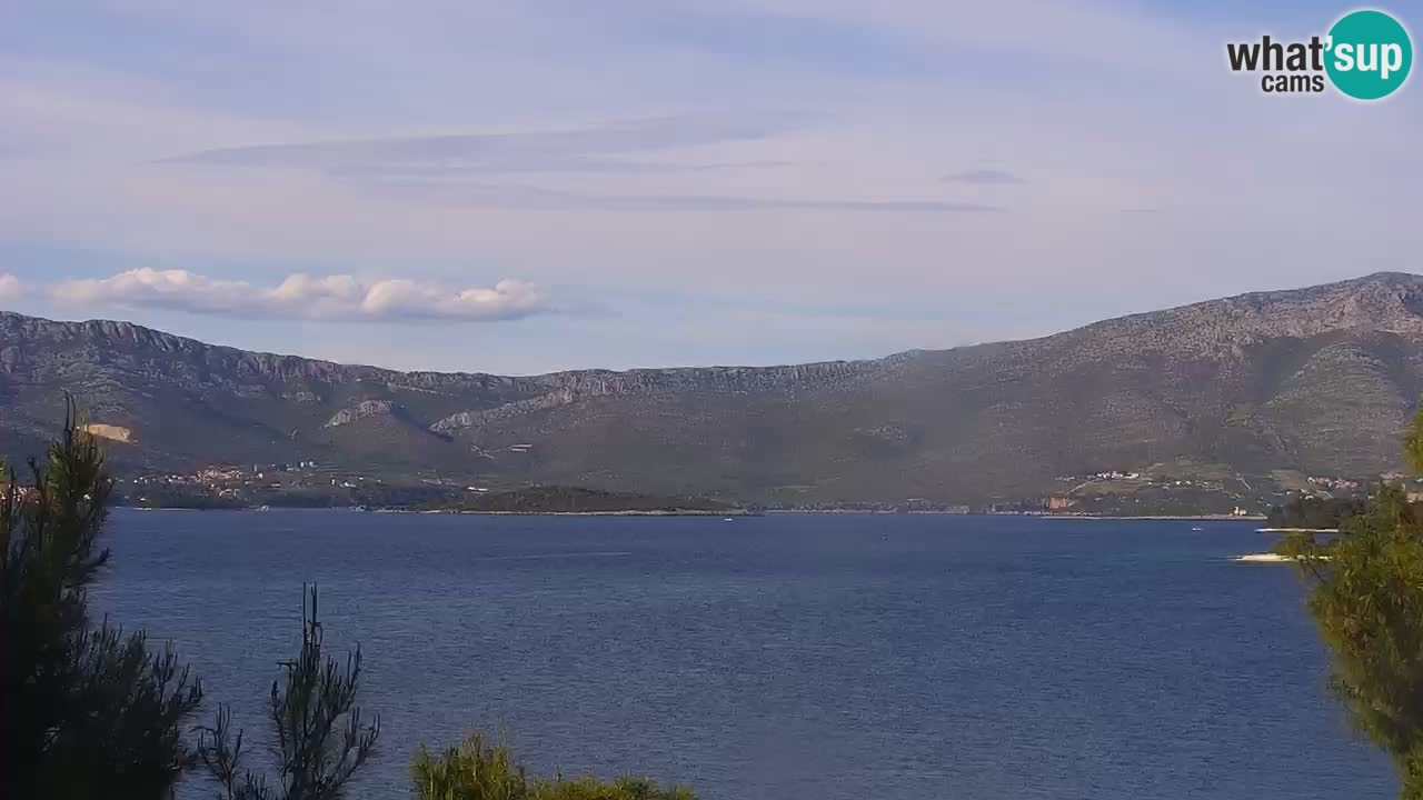 Lumbarda resort Webcam Korčula