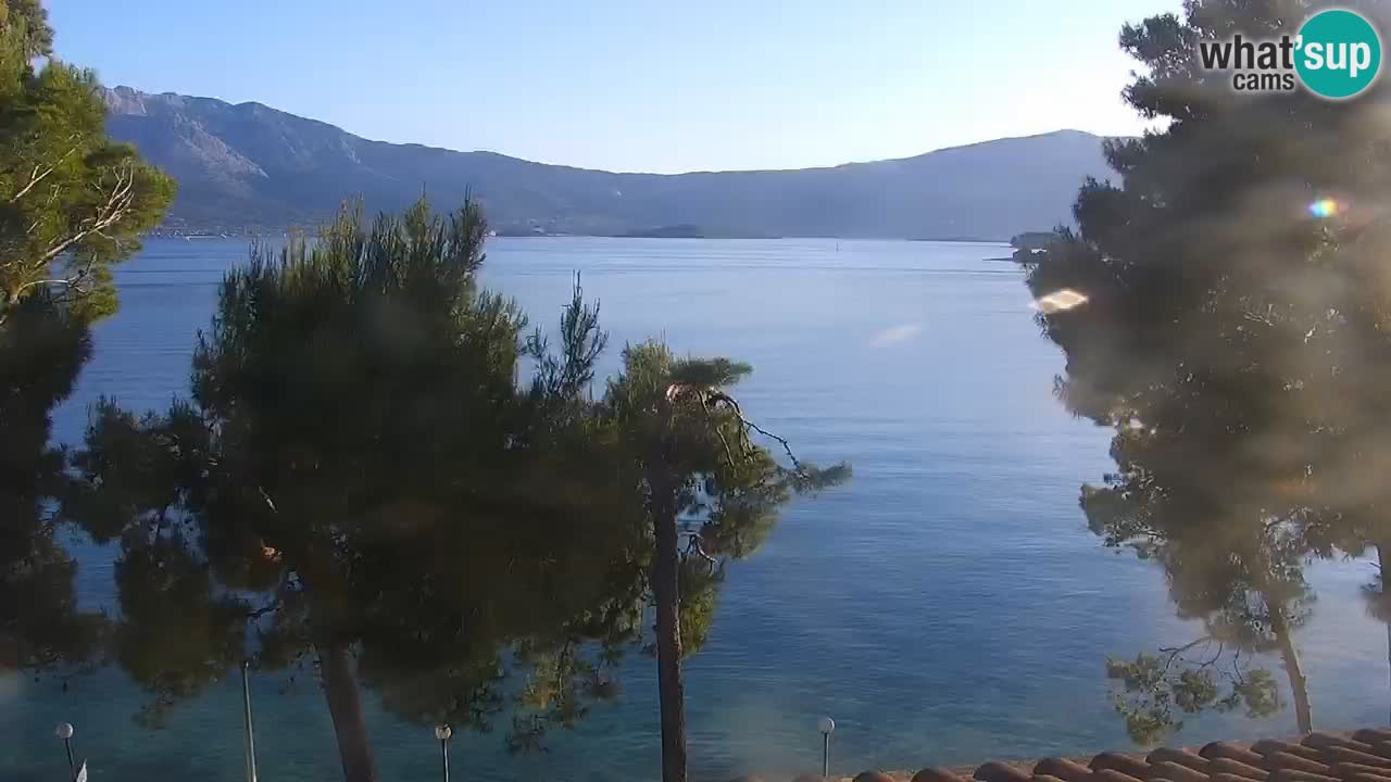 Lumbarda resort Webcam Korčula