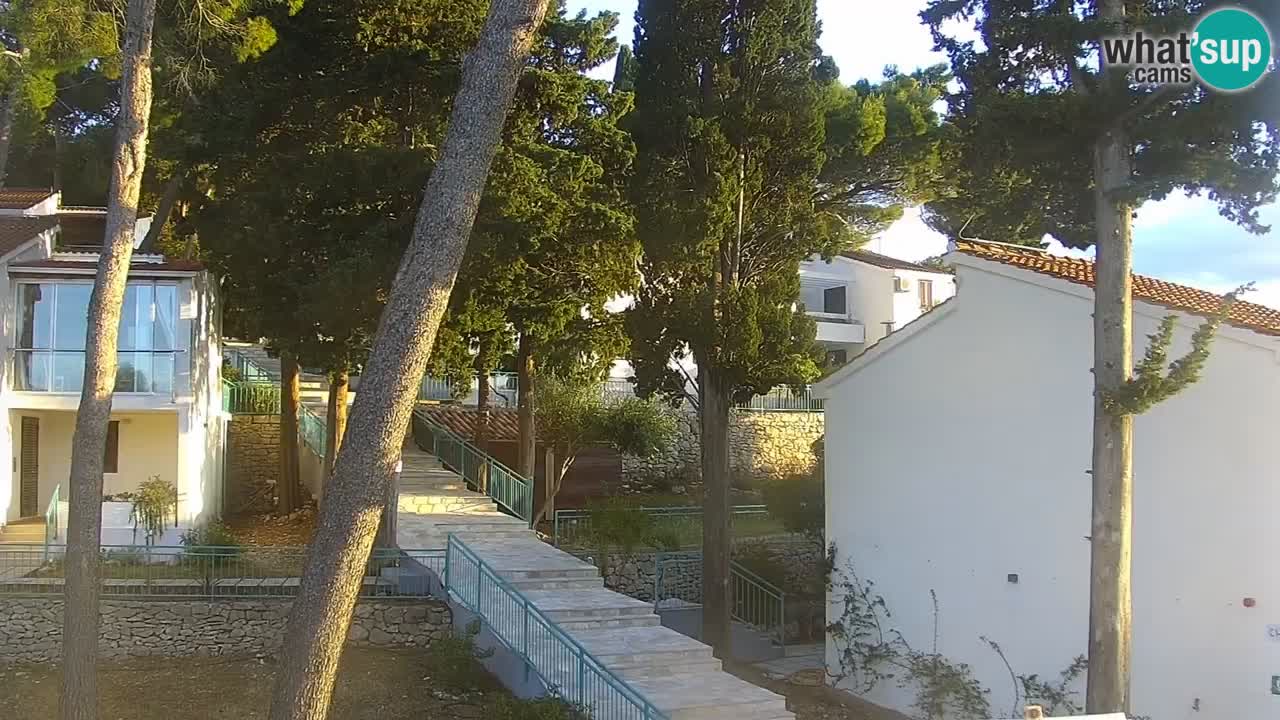 Lumbarda resort Spletna kamera Korčula